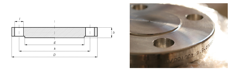 ANSI 600 lb/sq.in. RF-BLIND